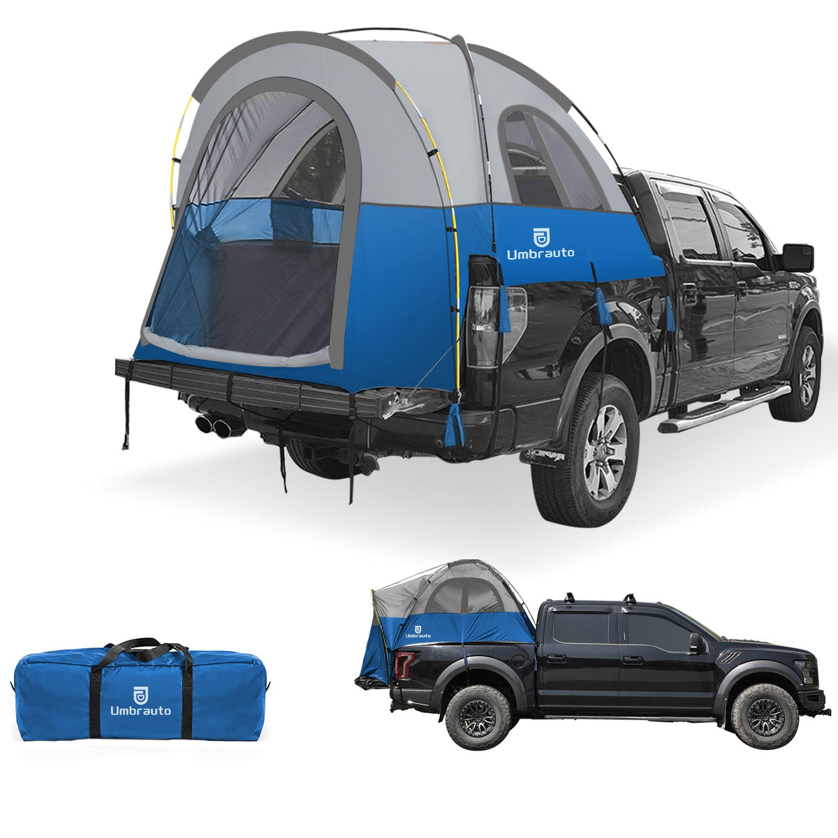 Umbrauto Truck Bed Tent PU3000mm Waterproof Pickup Truck Tents