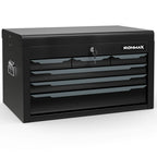 24 Inch Tool Chest Case with 6 Drawers and Top Storage for Garage Repair Shop & Warehouse