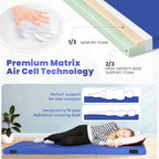Matrix Air-Cell Memory Foam Camping Mattress