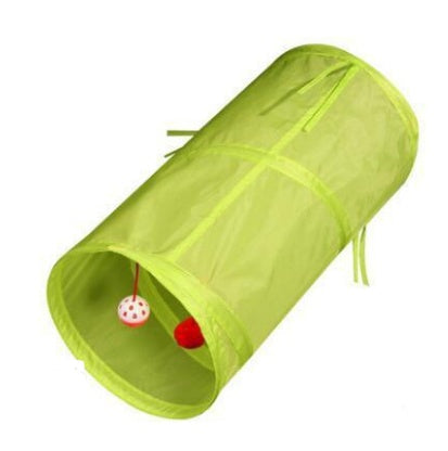 Pet supplies cat ring paper two-way tunnel can accommodate folding cat channel