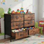 6-Drawer Dresser Large Capacity Storage Cabinet