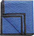 Moving Blankets 12 Pack,80’’x 72’’(35 lb/dz Weight) Quilted Shipping Furniture Pads