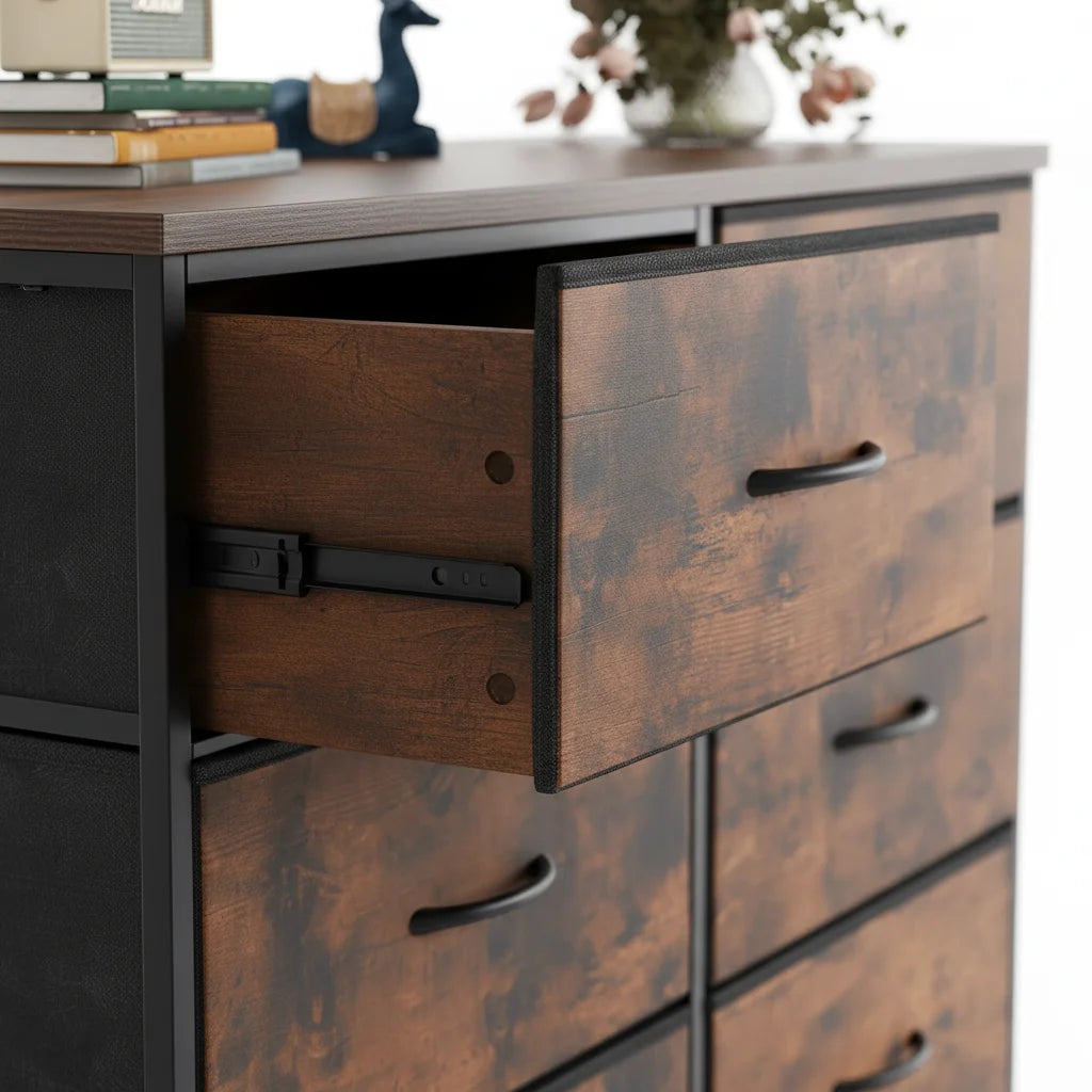 6-Drawer Dresser Large Capacity Storage Cabinet