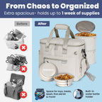 The Original Doggy Bag® Dog Travel Bag for Supplies (Personalize it!)
