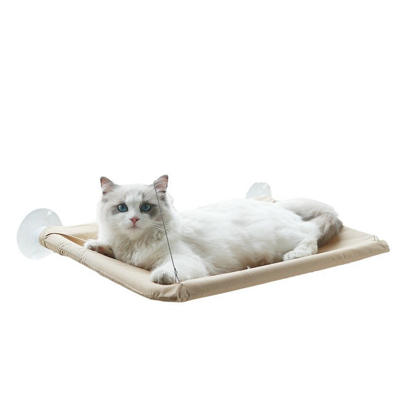 Upgrade cat hammock four season pet bed suction cup hanging cat bed folding window sill cat bed pet supplies