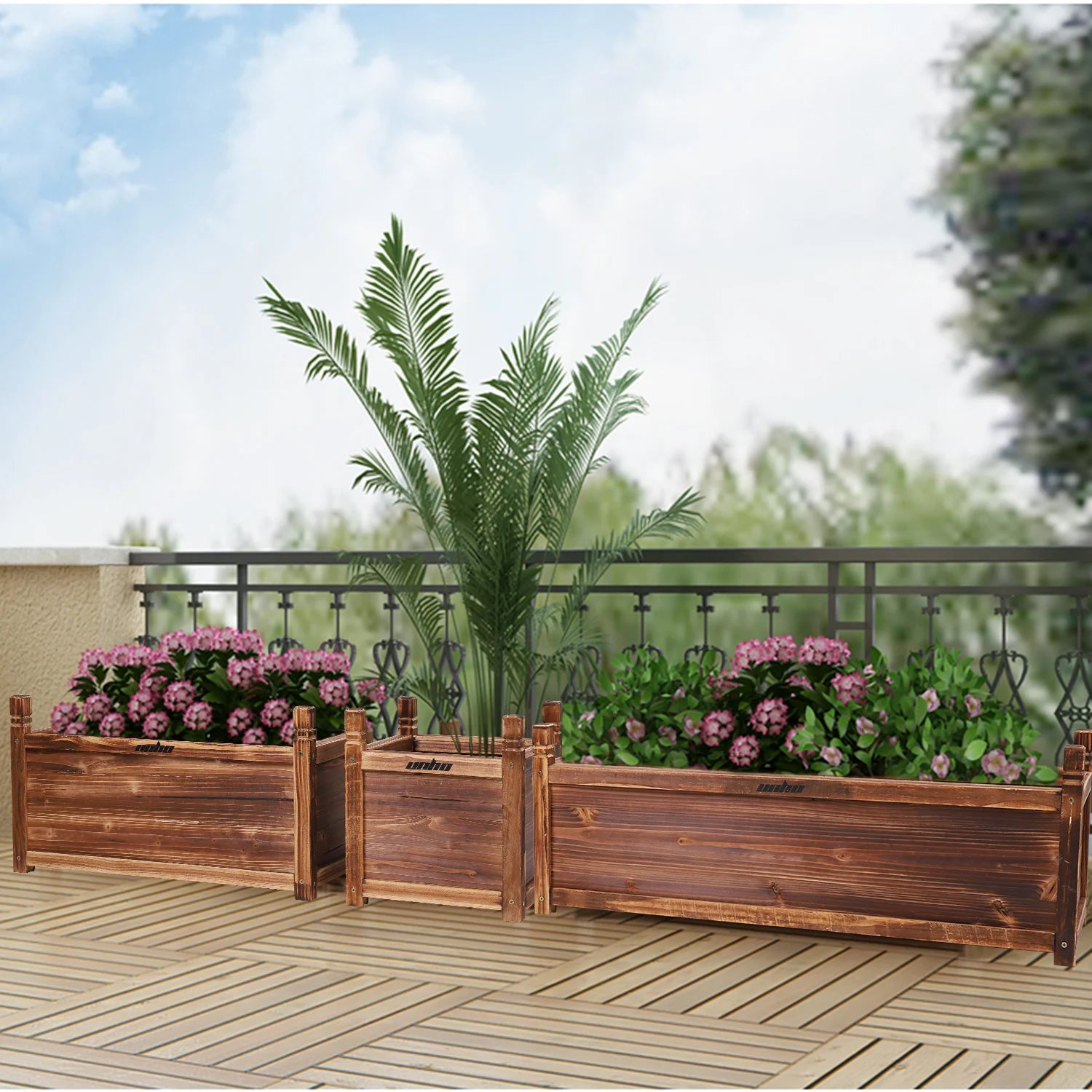Raised Garden Bed Flower