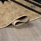 Buckhaven Brown Aztec Carpet