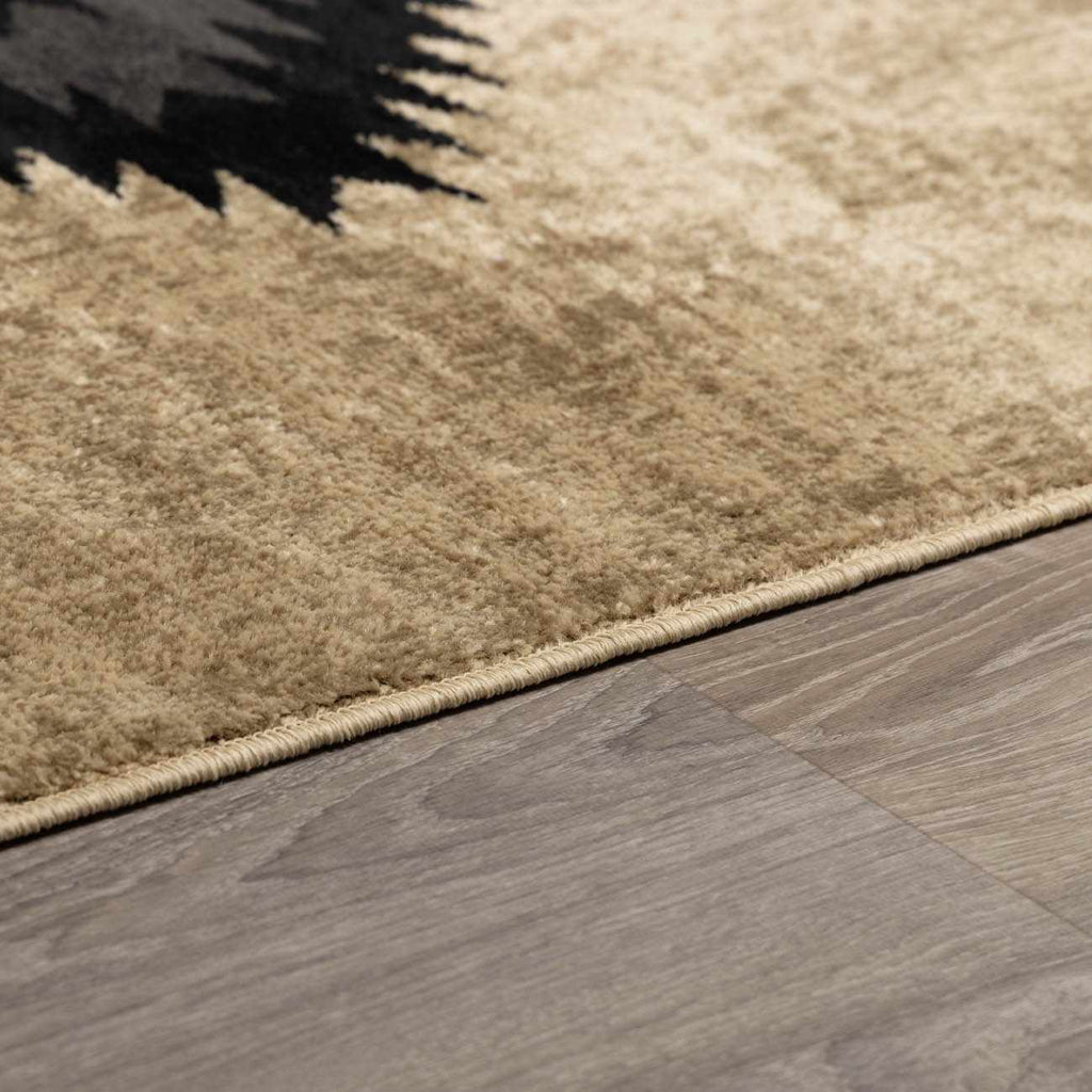 Buckhaven Brown Aztec Carpet