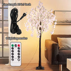 Cherry Blossom Tree Light, 6ft 450 LED Warm Lights
