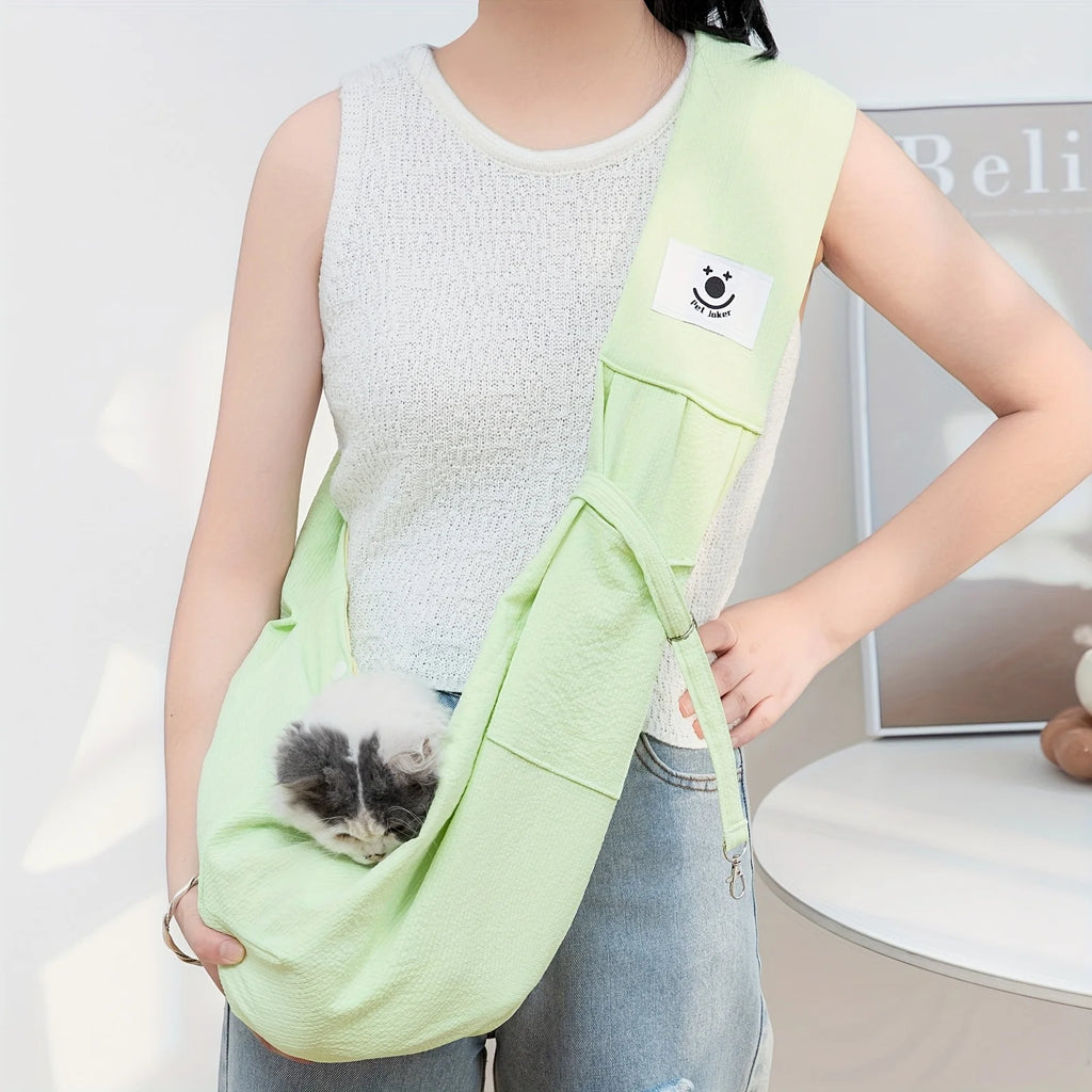 1 pc Pet Travel Carrying Bag, Breathable Carrier, Portable Cat Dog Carrier,