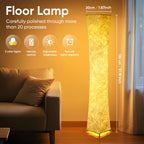 Soft Light Floor Lamp, 52" 3000K LED Tyvek Fabric Shade