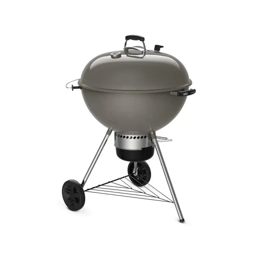 Charcoal Grill, 26Inch, Smoke Gray Premium Outdoor BBQ Grill with Tuck Away Lid Holder and OneTouch Cleaning System,