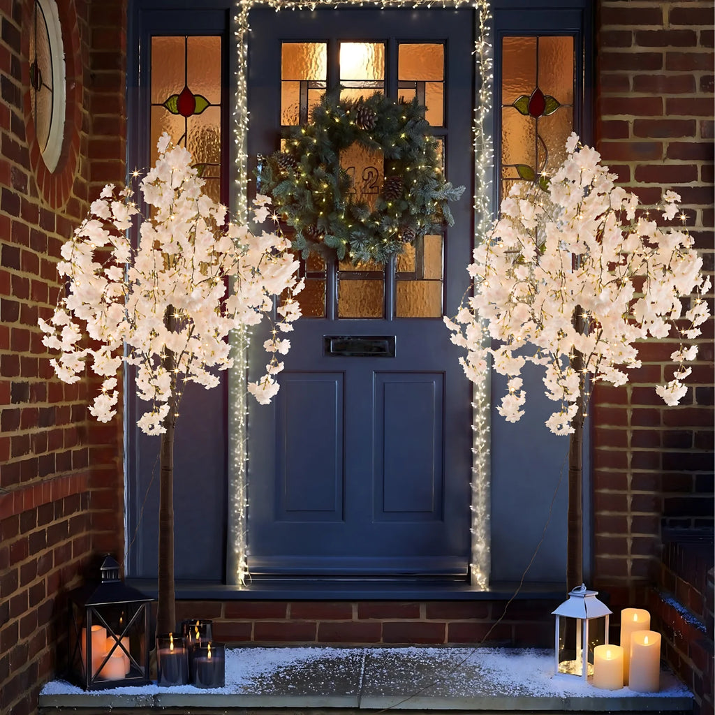 Cherry Blossom Tree Light, 6ft 450 LED Warm Lights