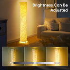 Soft Light Floor Lamp, 52" 3000K LED Tyvek Fabric Shade