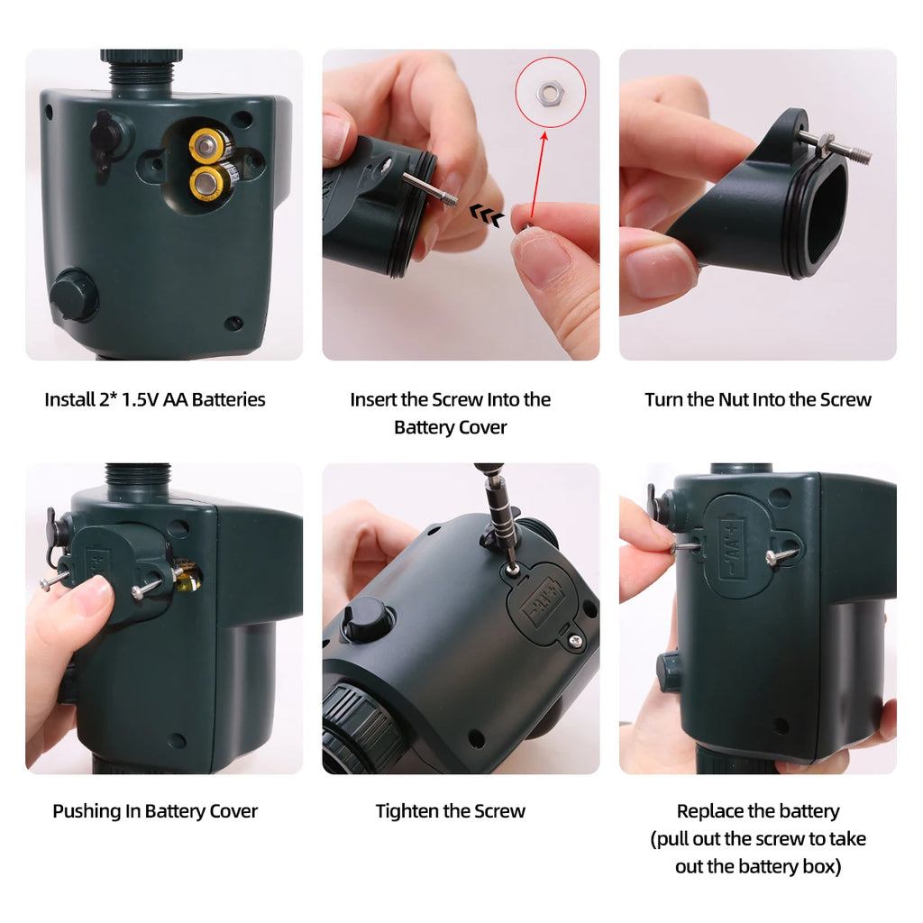 Motion Activated Sprinkler with Solar Panels Deter Cats, Birds, Repellent Outdoor Lawn Garden Motion. Sensor Water Sprinkler