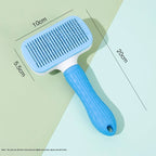 Dog Comb Pet Hair Removal Brush Cats and Dogs Special Comb Beauty Massage Self-cleaning Needle Comb Pet Supplies