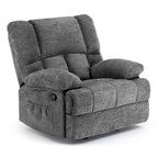Oversized Rocker Recliner Chair, Upholstered High Back Comfortable & Heavy Duty, for Adults Living Room, Home Theater