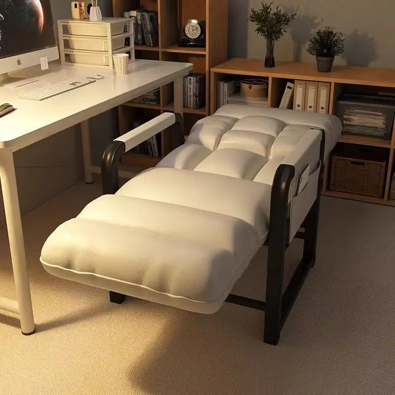 Folding Convertible Sofa Bed Recliner Lazy Armchair Single Sofa Lounge Chair Living Room Balcony Office Bedroom Home Furniture