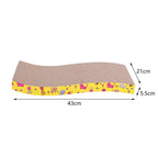 Cat Scratching Board Bed. Cardboard for Sleeping Playing. Small Medium Large Cats