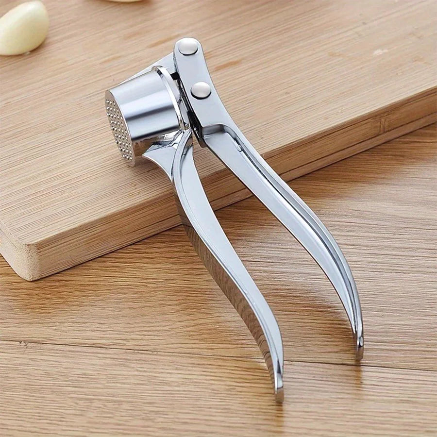 Commercial Heavy Duty Garlic Press & Multi-Tool. 18cm, Aluminum  Durable
