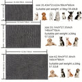 Dog Door Mat For Muddy Paws, Absorbs Moisture And Dirt, Absorbent Non-Slip Washable Mat, Quick Dry Microfiber,