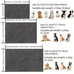 Dog Door Mat For Muddy Paws, Absorbs Moisture And Dirt, Absorbent Non-Slip Washable Mat, Quick Dry Microfiber,