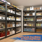 72"/60"H Garage Shelving Storage Shelves，2000LBS Capacity Heavy Duty Adjustable Storage Shelve For Closet