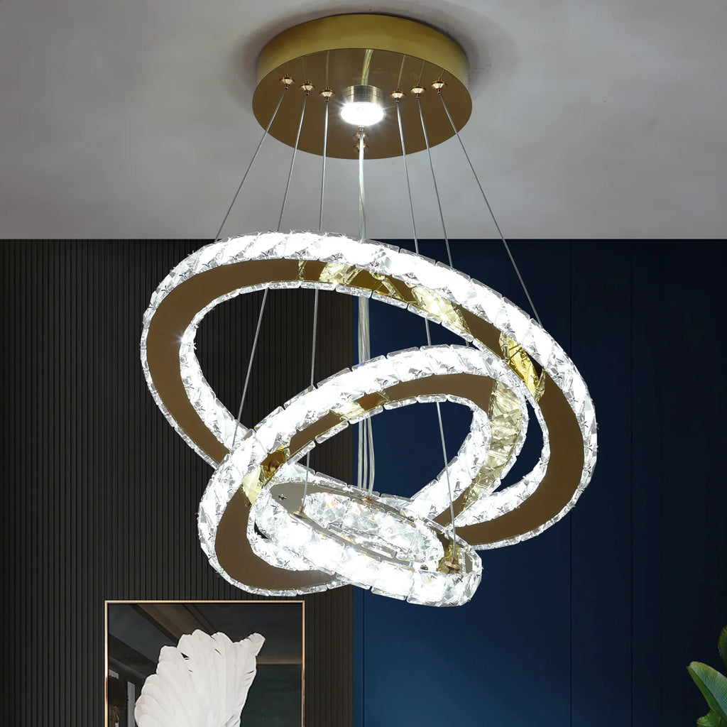 French luxury crystal LED chandelier
 ﻿