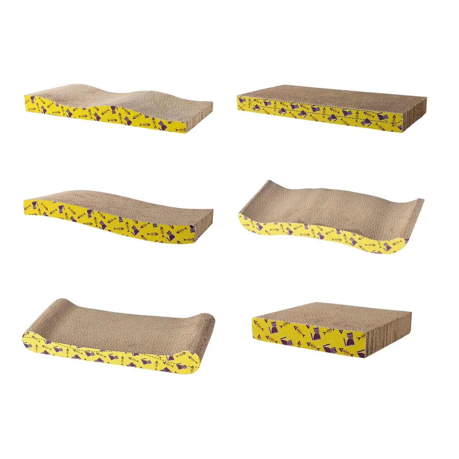 Cat Scratching Board Bed. Cardboard for Sleeping Playing. Small Medium Large Cats