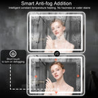 LED Bathroom Wall Mirror With Dimmable Lights