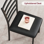 Small Dining Table Set With 2 Upholstered Chairs