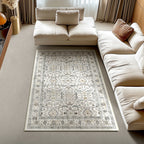 Retro Turkish Persian Vintage Washable Area Rug