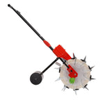 10 Nozzles Hand Push Garden Seeder Roller