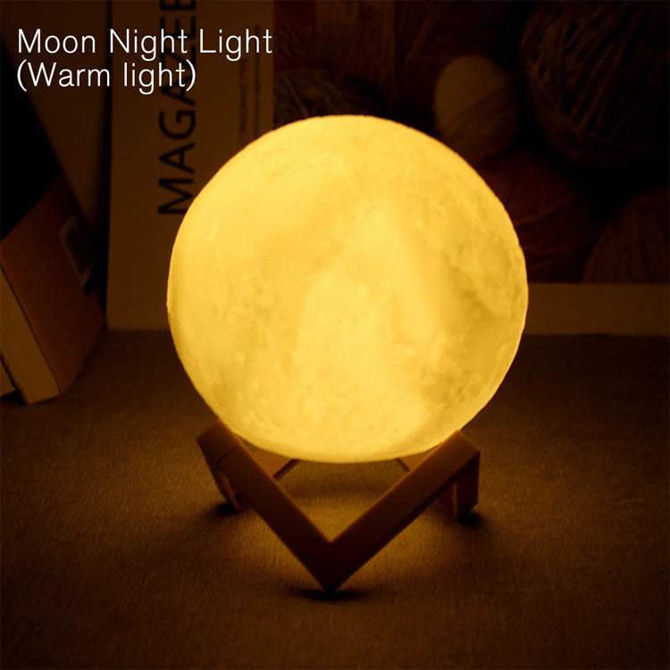 LED Moon Galaxy Night Light,  Bedroom Decoration Indoor lighting