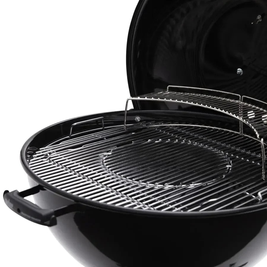Charcoal Grill, 26Inch, Black Premium Outdoor BBQ Grill with Tuck Away Lid Holder And Touch Cleaning System,
