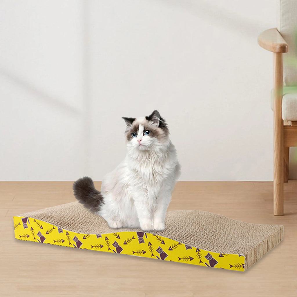 Cat Scratching Board Bed. Cardboard for Sleeping Playing. Small Medium Large Cats
