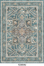 Retro Turkish Persian Vintage Washable Area Rug