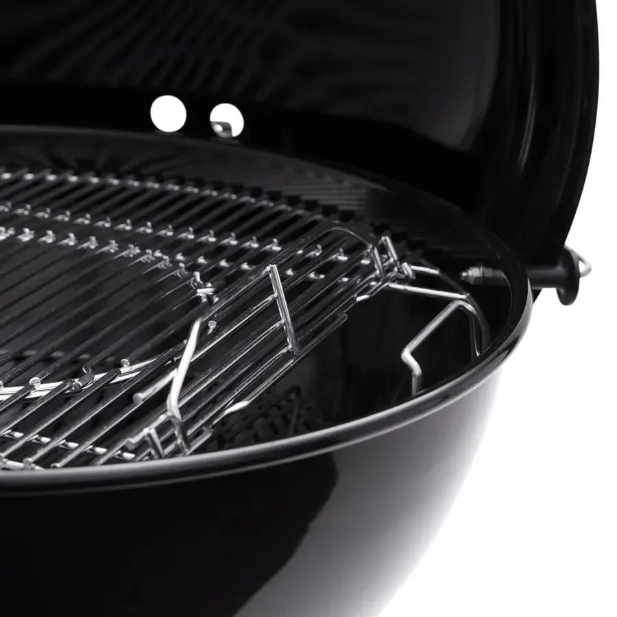 Charcoal Grill, 26Inch, Black Premium Outdoor BBQ Grill with Tuck Away Lid Holder And Touch Cleaning System,