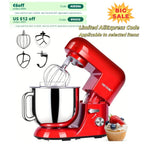 1pc Stand Mixer, 7 Quart Tilt-Head Electric 6-Speed, US Plug, Frother for milk