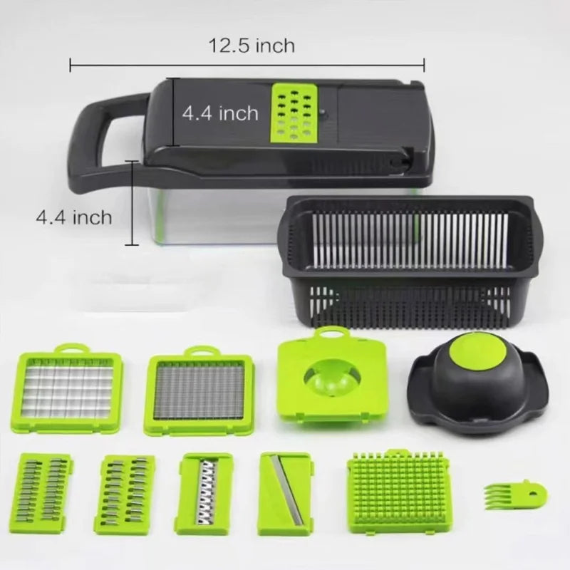 Multi-Functional Kitchen Slicer Dicer for Fast Meal Preparation