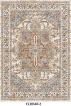 Retro Turkish Persian Vintage Washable Area Rug