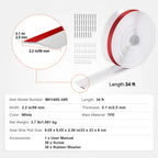 10/12/20 FT Garage Door Threshold Bottom Seal Strip Weatherproof