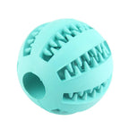 Pet toy food ball dog play exercise watermelon natural rubber cleaner teeth elastic toy