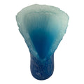 Sea Wave Vase Resin Blue Decoration