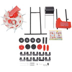 10 Nozzles Hand Push Garden Seeder Roller