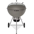 Charcoal Grill, 26Inch, Smoke Gray Premium Outdoor BBQ Grill with Tuck Away Lid Holder and OneTouch Cleaning System,