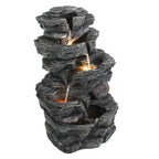 Waterfall-style Rock Water Feature Fountain