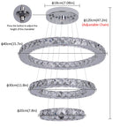 French luxury crystal LED chandelier
 ﻿
