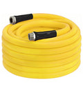 All Weather Hybrid  Garden Hose with 3/4'' Aluminum Fittings Lightweight, Kink Free.Flexible