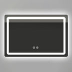 LED Bathroom Wall Mirror With Dimmable Lights